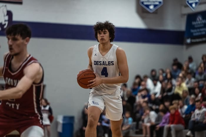 Grove City vs St. Francis DeSales boys basketball 022523 Gabe Haferman14